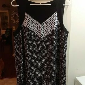 Kensie black/white dress